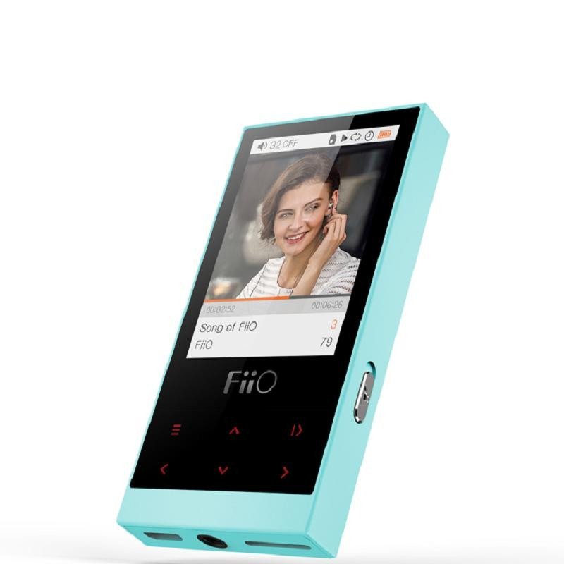 飞傲/Fiio HIFI音乐播放器M3 便携MP3配耳塞青色 无损