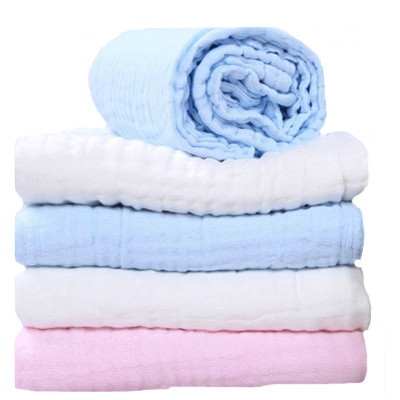 香竹亭六层儿童纱布浴巾 宝宝纱布盖毯 婴幼儿纱布盖毯 棉毯 午睡毯 抱毯 柔软舒适透气 亲肤无刺激 不起静电