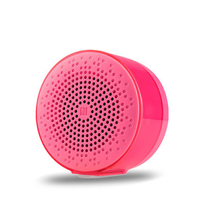 欧乐司(AULUXE) 无线蓝牙小音箱 防水创意便携户外迷你低音炮NFC版 手机mini音响 X3b 桃红