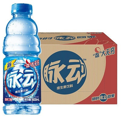 脉动(Mizone) 维生素饮料 荔枝口味 600ml *15瓶