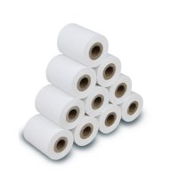 绿海之歐收银机热敏小票纸绿色57X50mm卷式5750超市收银纸 POS机打印纸 100卷/箱