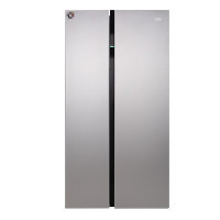倍科(beko)GN163120ZIE 555升 原装进口变频对开门冰箱 隐形把手(银色)