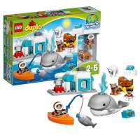 LEGO 乐高 Duplo 得宝系列北极动物 LEGC10803 2-5岁 50块以下 塑料玩具