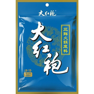 大红袍 三鲜火锅底料 168g 重庆火锅底料 调味品 调味料