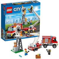 [苏宁自营]LEGO 乐高 City 城市系列重型消防车 60111
