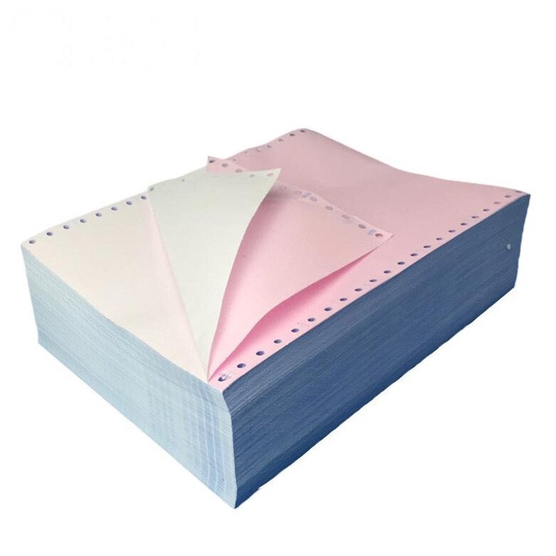 海之歐连续电脑打印纸190-2联1等份190-2-1 发货单出库单打印纸 纯木桨原纸 连续打印 不断纸 足1000页