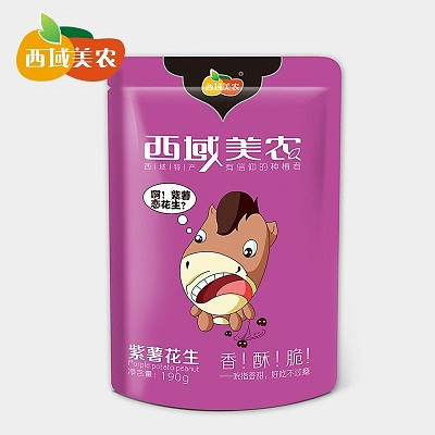 西域美农 紫薯花生190g