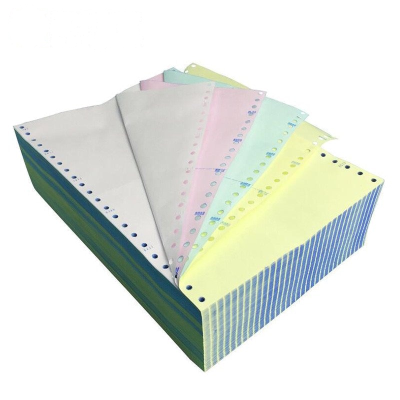 海之歐电脑打印纸190-4联2等分190-4-2仓库发货单 出库单 四层打印纸 品牌直销 连续打印 显色清晰1000页