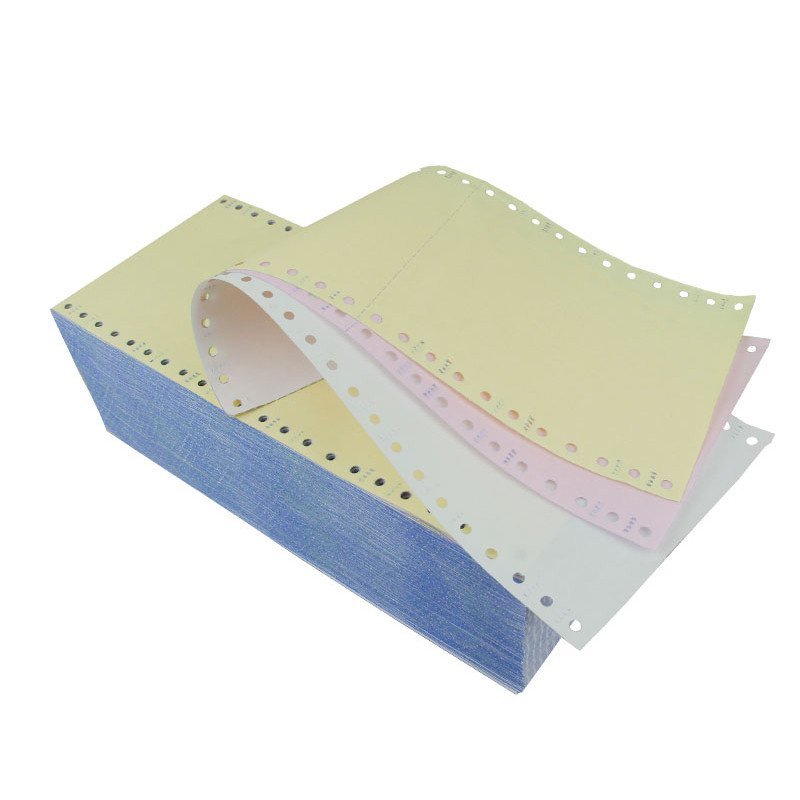 海之欧120-3层3等分针式电脑打印纸 120*280MM三联打印纸40列纸 厂家直销 打印清晰 足2000页 连续打印