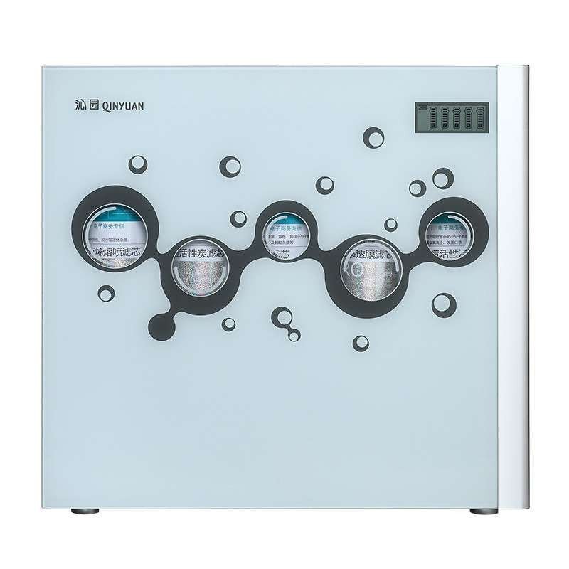沁园(QINYUAN) QR-RO-05E+QX-WF1301G+QQ-T1 净水套餐 厨房五级净水机