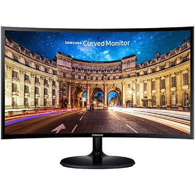 三星(SAMSUNG)C24F390FHC 23.5英寸1800R震撼曲率爱眼低蓝光曲面显示器