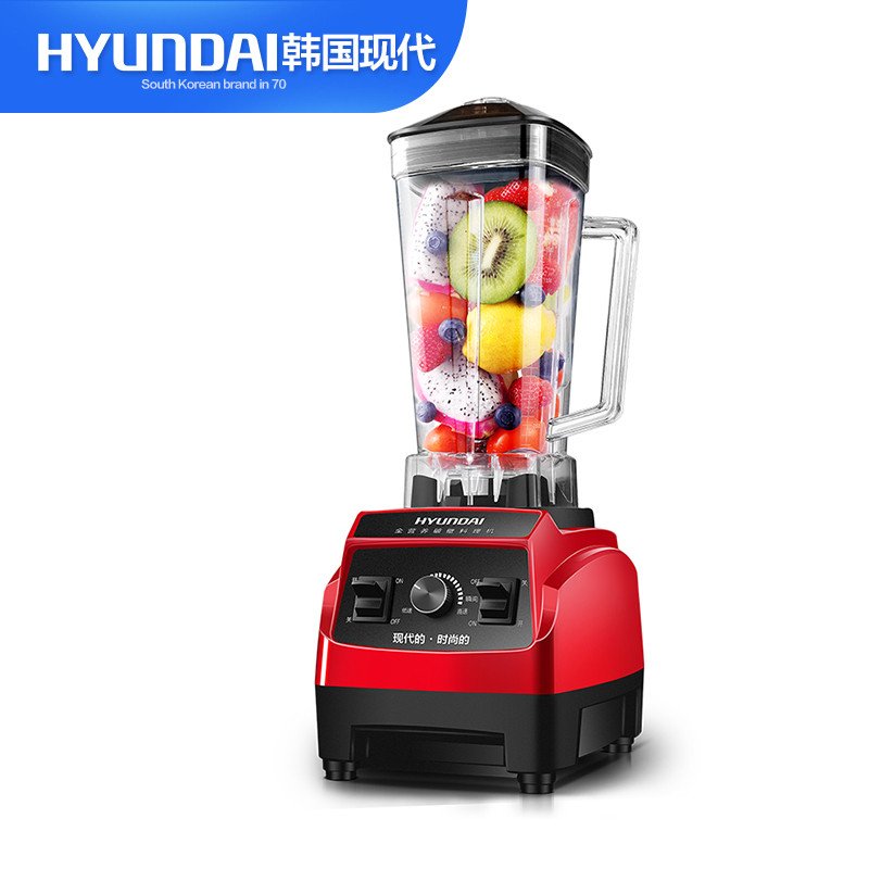 现代(HYUNDAI) QC-LL2486多功能家用破壁机 搅拌机 料理机