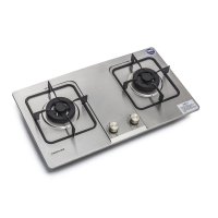前锋(CHIFFO) JZT-QHC1+天然气嵌入式双眼燃气灶 节能 不锈钢 不锈钢 天然气