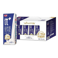 [苏宁超市]光明优+纯牛奶礼盒装250ml*12