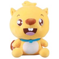 贝瓦毛绒玩具卡通玩偶可爱公仔 兄妹 贝瓦+贝拉25*18cm