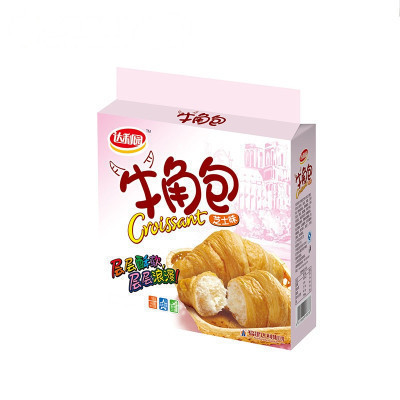 达利园 糕点 面包 零食 牛角包240g(芝士味)