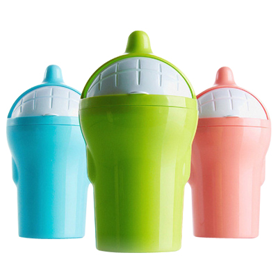 [苏宁易购超市]柳叶海豚垃圾桶LY-2330绿色