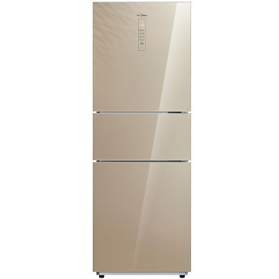 美的(Midea)BCD-260WTGPZM 260升 变频节能 风冷无霜家用静音三门电冰箱