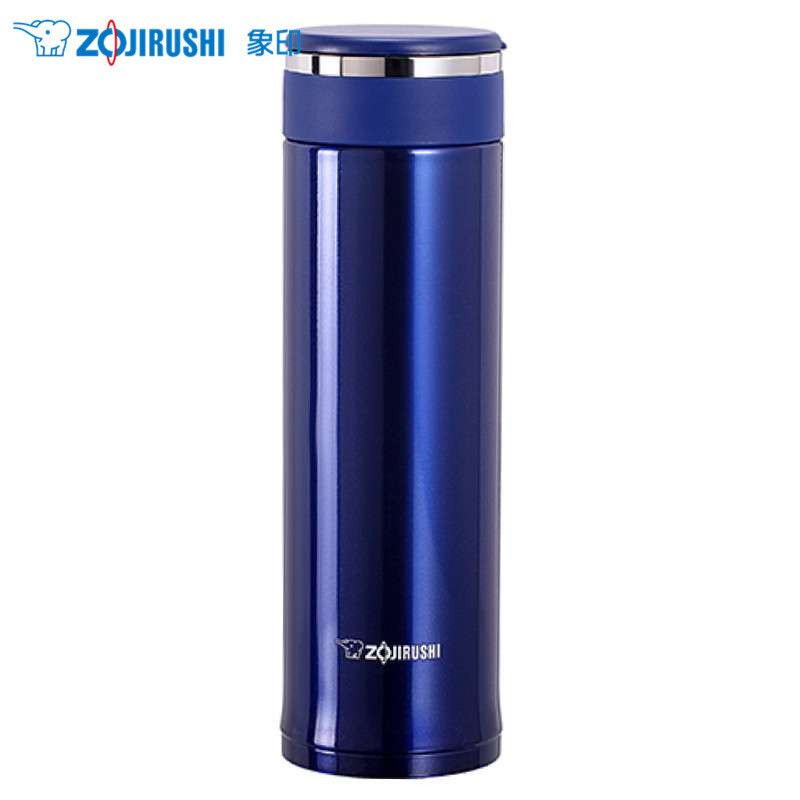 象印(ZO JIRUSHI) 保温杯SM-JC48 真空男女情侣时尚保温保冷杯304不锈钢480ml 深海蓝
