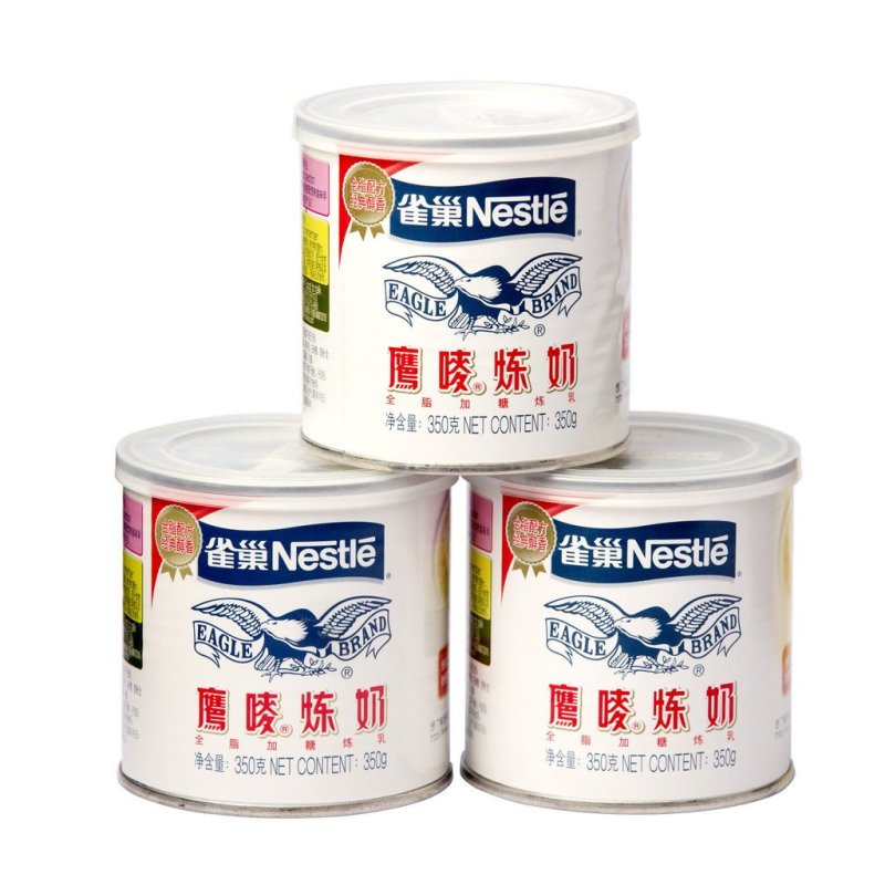 雀巢（Nestle）鹰唛炼奶原味 48x350g CN 罐装 炼乳