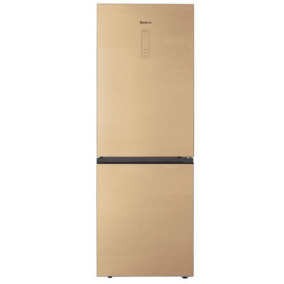 博伦博格/Blomberg KND313HGA 313升电脑风冷变频玻璃节能家用双门冰箱(金色)