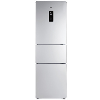 TCL冰箱 BCD-220EZ60 220升三门冰箱 电脑精准温控 大冷冻力 德国设计 三区三温 自动低温补偿 家用