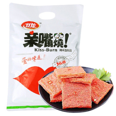 卫龙 亲嘴烧(麦辣鸡汁味调味面制品)300g