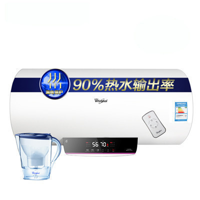 Whirlpool/惠而浦80升3000瓦遥控式电热水器ESH-80EC 3-4人 家用 洗澡 沐浴