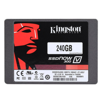 金士顿 (Kingston) V300 240G SATA3 台式组装机笔记本电脑SSD固态硬盘