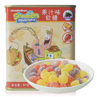海绵宝宝果汁味软糖综合味80g