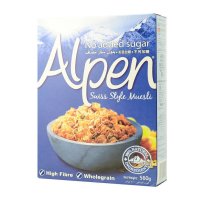 英国进口 欧倍(Alpen)瑞士风味燕麦干果早餐麦片(未加糖)560g