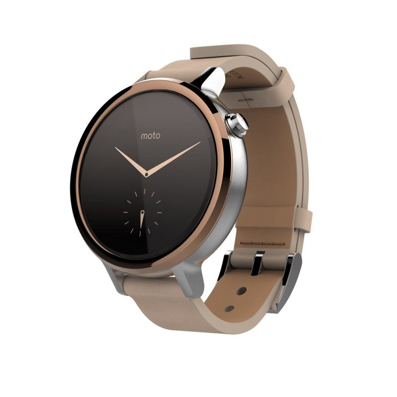 摩托罗拉MOTOROLA 360智能手表 360S 玫瑰金