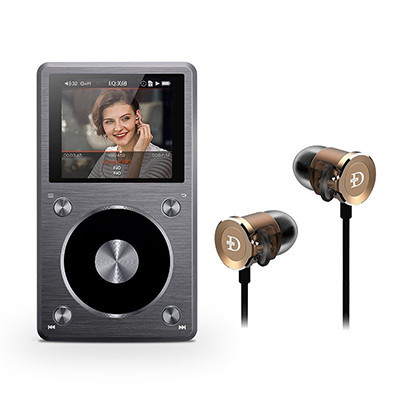 飞傲/Fiio HIFI组合 X5二代音乐播放器+达音科DN2000F套装 发烧无损