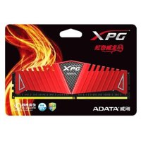 [苏宁自营]威刚/ADATA DDR4 8G 2400 红色游戏威龙单条台式机超频电脑内存条兼容2133