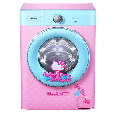 海尔滚筒洗衣机Hello Kitty定制版EG8012Y1U1 KT