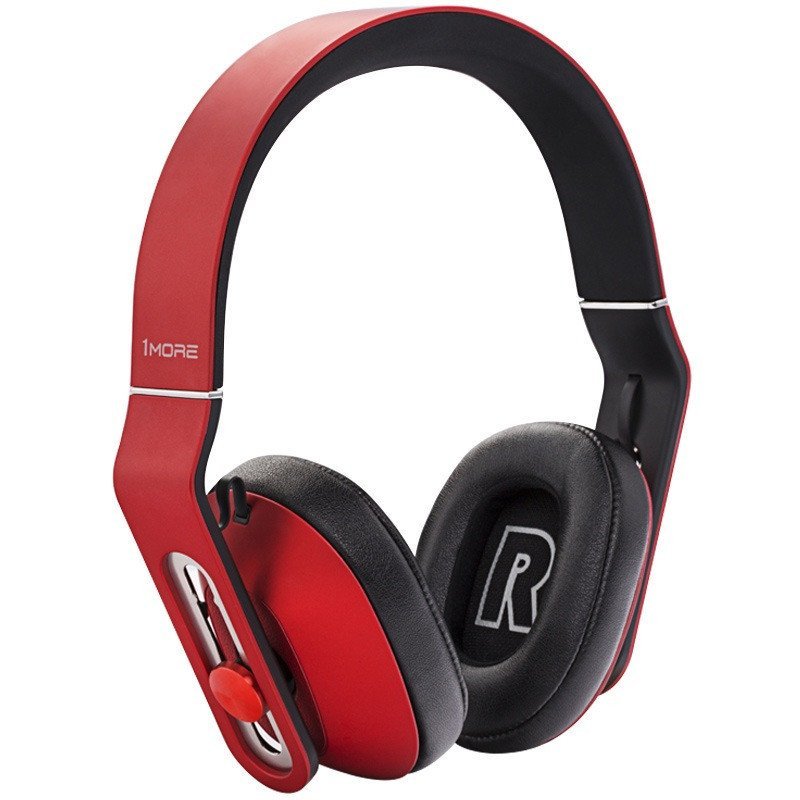 加一联创 1MORE/万魔 中国好声音头戴式重低音有线耳机手机线控带麦小米苹果手机通用 中国红