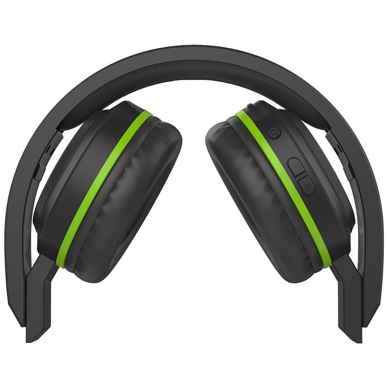 宾果(Bingle)FB200 悦动双翼 蓝牙无线头戴式耳机 (汽绿黑)