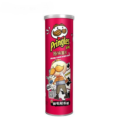 品客 原味薯片110g/罐