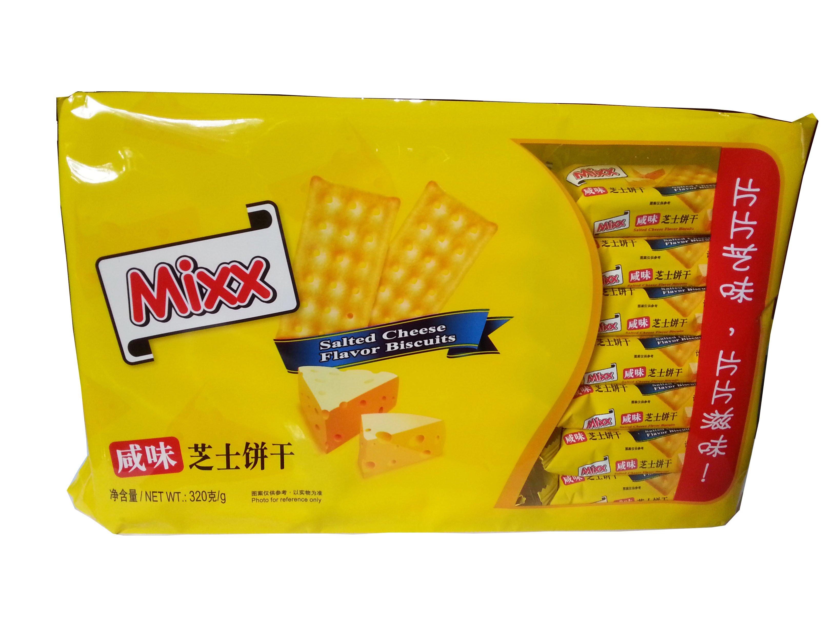 Mixx咸味芝士饼干320g