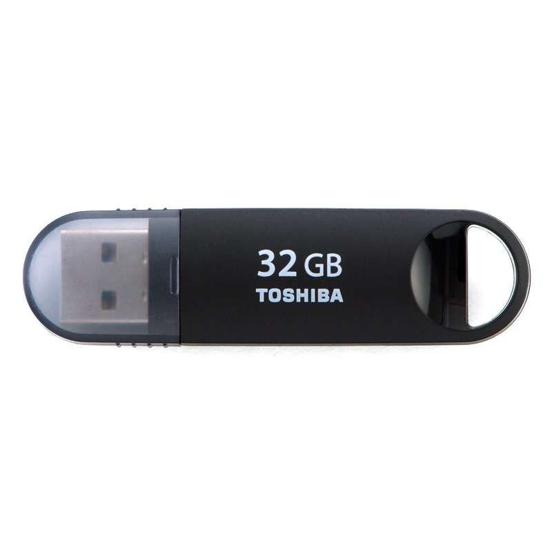 东芝(TOSHIBA)速闪 32GB U盘 黑色 USB3.0(V3SZK-032G-BK)