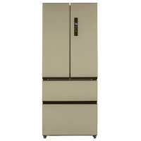 美的(Midea)BCD-405WTM 405升 咨询客服有惊喜 风冷无霜 铂金净味家用省电双开门对开门冰箱