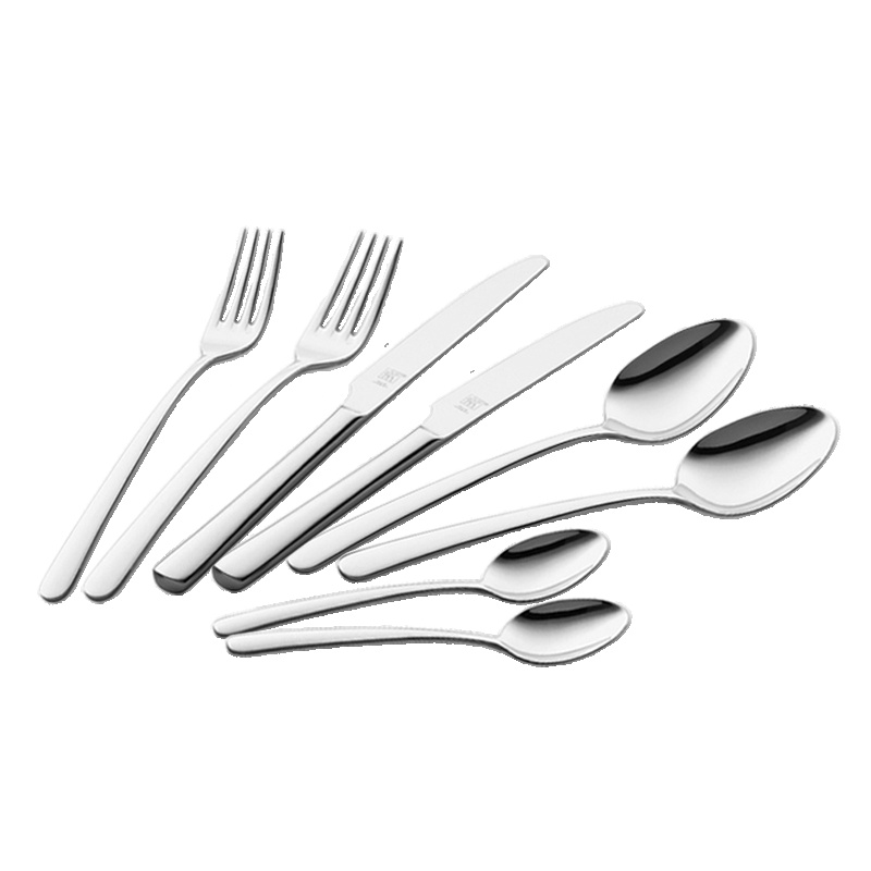 双立人(ZWILLING)阿伯丁优国产不锈钢西餐具8件套刀叉勺子套装07146-308-0
