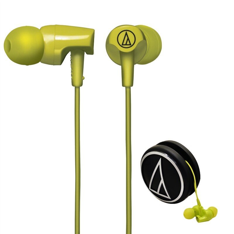 铁三角(Audio-technica)ATH-CLR100 LG 橧绿色 入耳式耳机耳塞