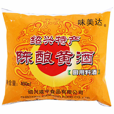 味美达 陈酿黄酒 厨用料酒 400ml