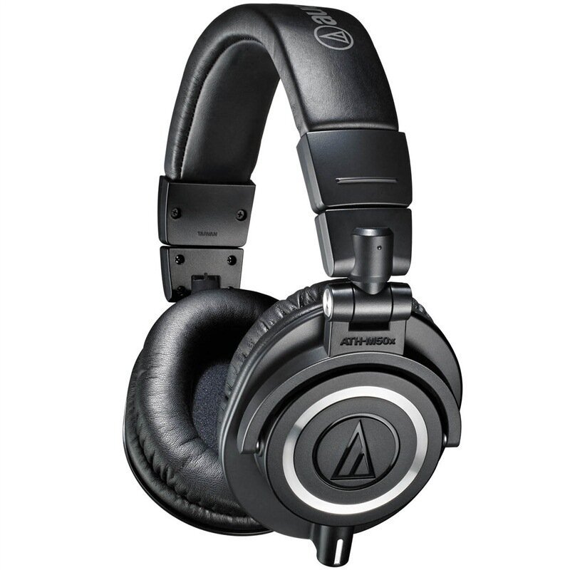 铁三角(Audio-technica) ATH-M50X BK 旗舰级耳机 运动耳机发烧级耳机音乐耳机