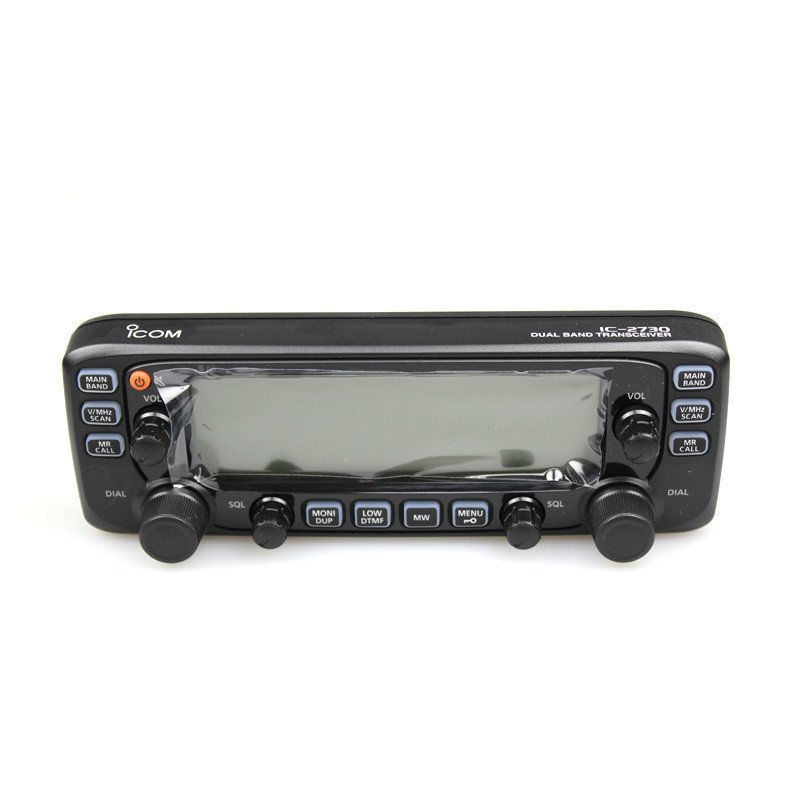 艾可慕(ICOM)IC-2730E VHF和UHF双频段50W大功率车载对讲机车台