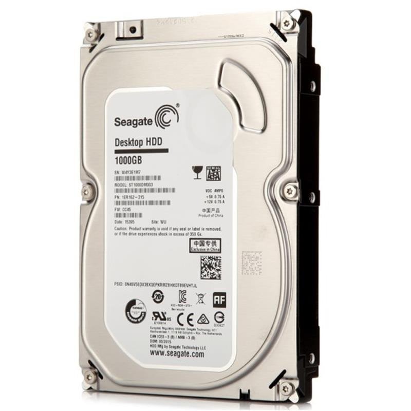 [苏宁自营] Seagate/希捷 ST1000DM003 1TB台式电脑机械存储硬盘