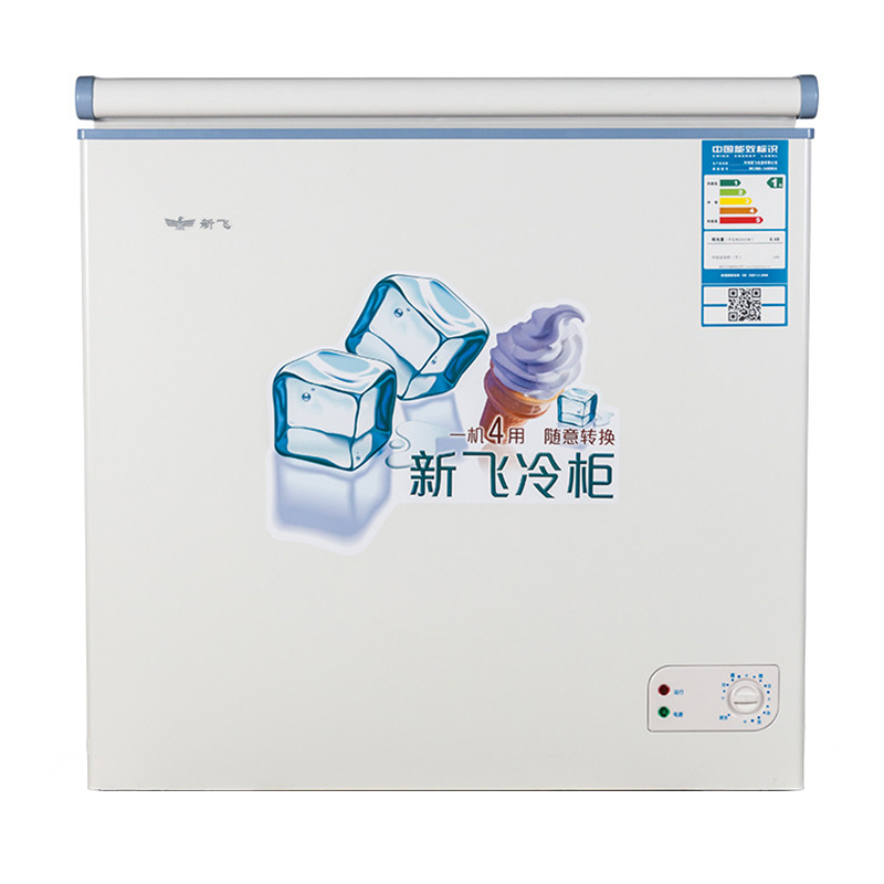 新飞（Frestec) BC/BD-149DKA 149升卧式冷柜 一机四用 一级能效 高效环保 商用（乳白色）