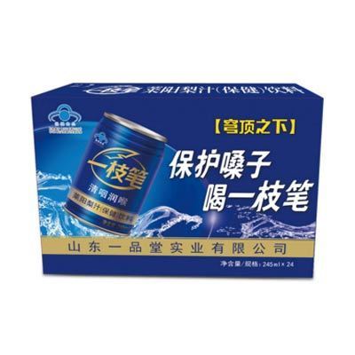 [苏宁超市]一枝笔莱阳(保健)梨汁245ml*24