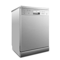 美的(Midea)14套 不锈钢 半载经济洗独立式洗碗机 WQP12-7209H